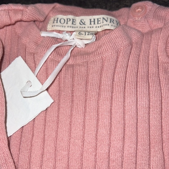 Hope & Henry Rib Knit Sweater top - Picture 3 of 4